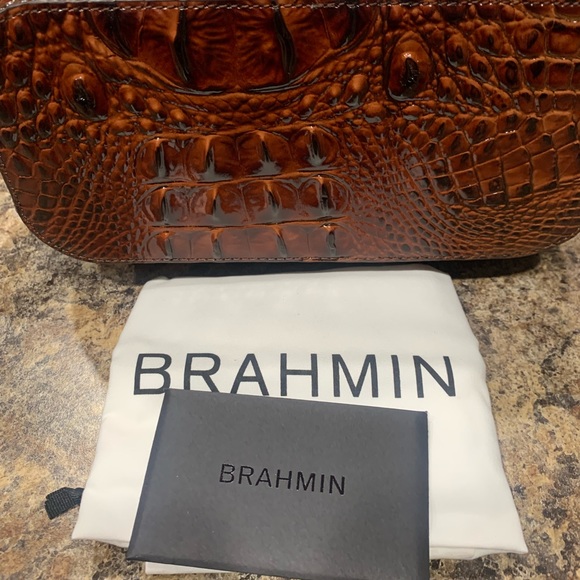 RECENTLY REDUCED‼️ Brahmin Margo Pecan Melbourne Handbag - Picture 5 of 6